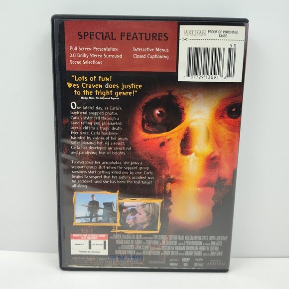 Wes Cravens Presents Don't Look Down (DVD 2002) Artisan Good Tested & Working - Picture 2 of 4